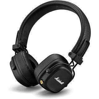 Marshall Major IV Auriculares Bluetooth Auriculares, Inalámbrico, Plegable 80Hrs Duración de la batería - Negro