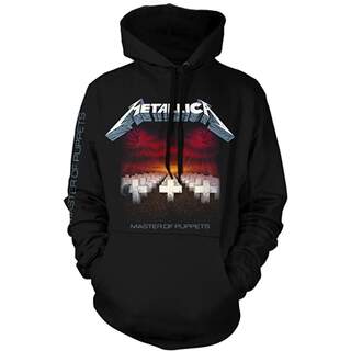 Metallica Master of Puppets James Hetfield Buzo con capucha unisex