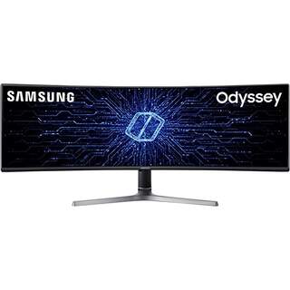 SAMSUNG C49RG90SSR, monitor curvo para juegos de PC, ultra ancho, panel VA de 49", resolución 5K (5120 x 1440), 120 Hz, 4 ms, HD
