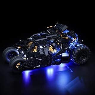 BRIKSMAX Kit de luces LED para Lego DC Batmobile Tumbler - Compatible con Lego 76240